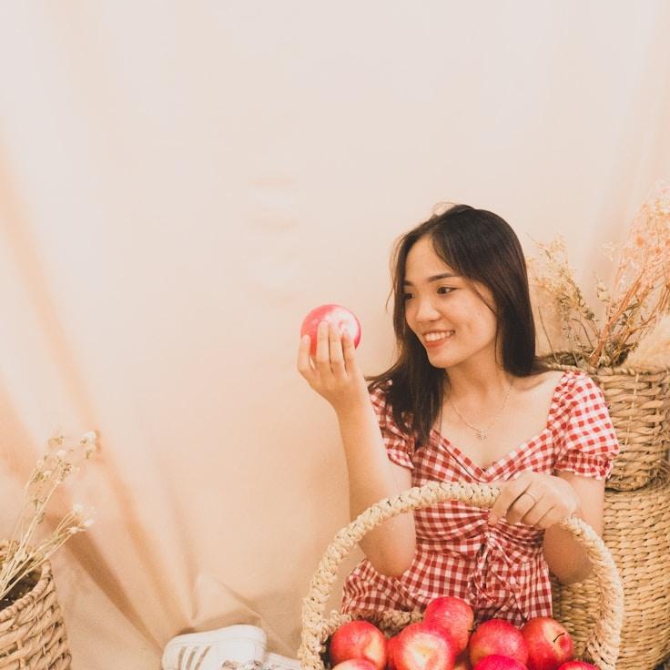 Portrait of Mira Calderon, group coordinator and fusion cooking expert